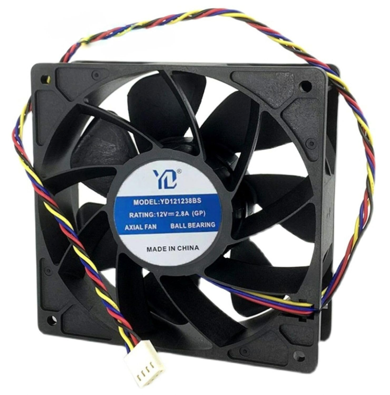 Rear Exhaust Shroud for dual 120mm Fans
